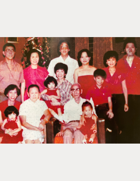 Alice Li's maternal side family from the early 1980s