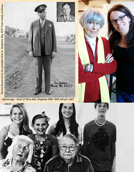 Collection of photos of Marilyn Davis and her family